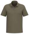 SP229 Spasso Terry Towel Polo Shirt light olive green colour image